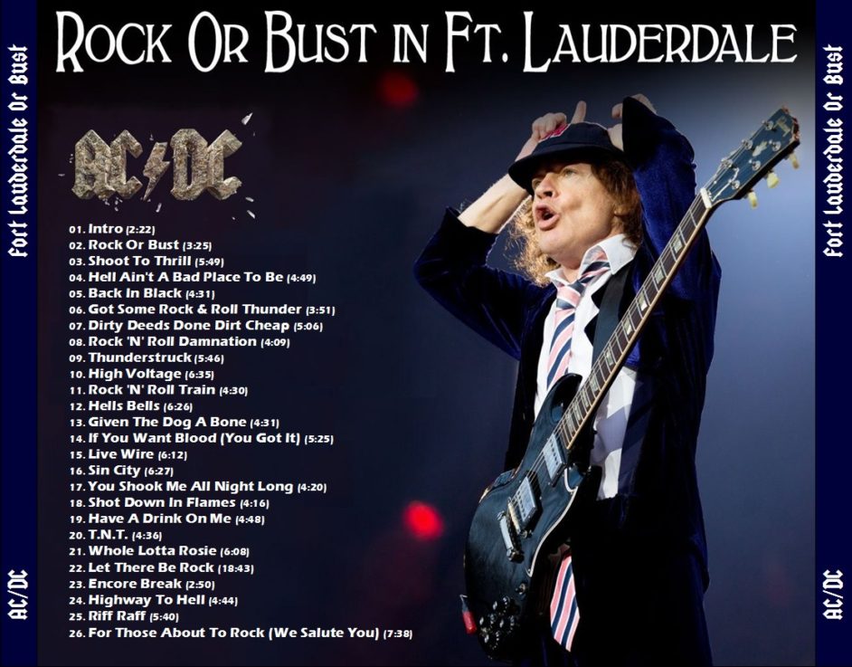 Ac Dc – Fort Lauderdale Or Bust – Ace Bootlegs