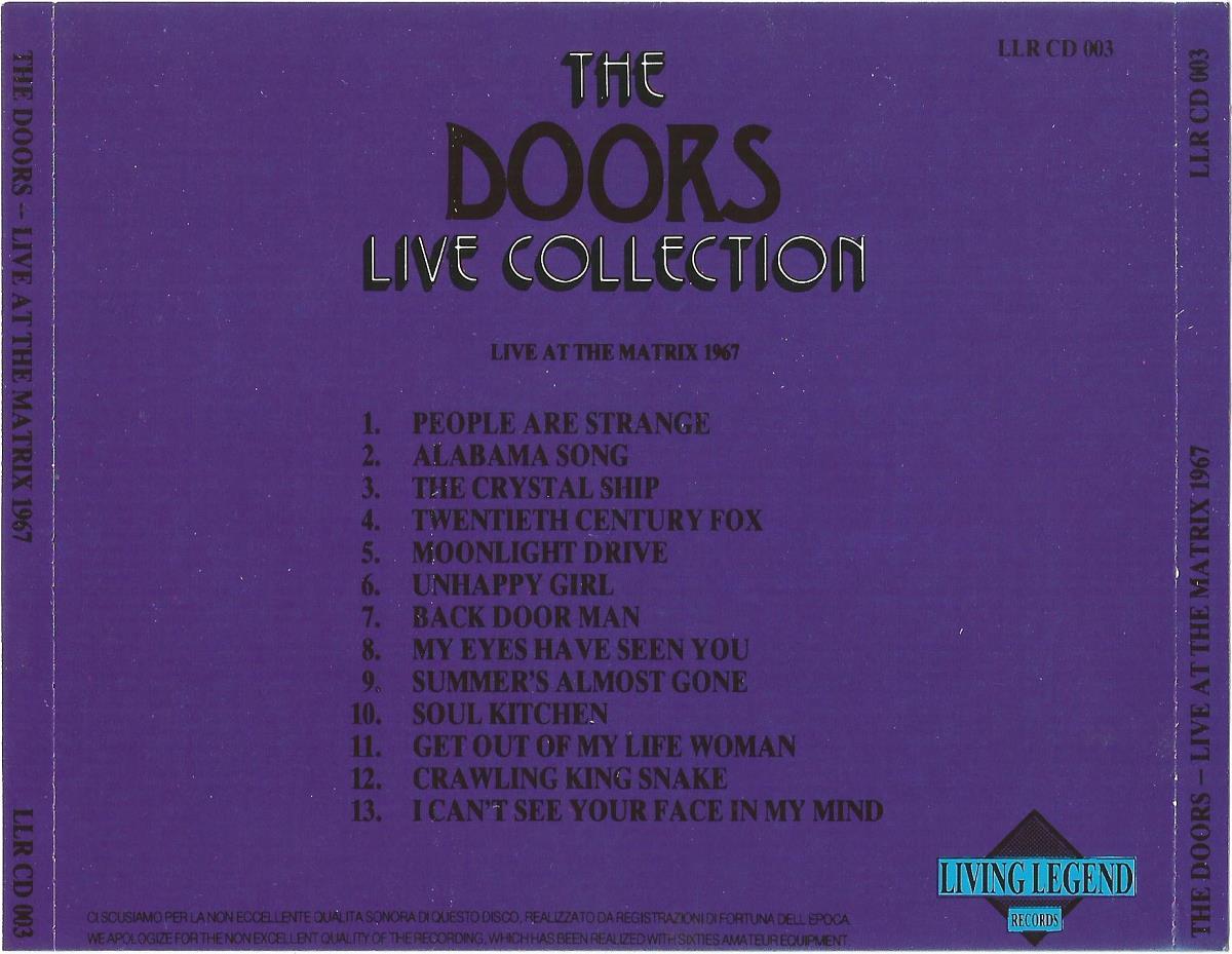 The Doors Crawling King Snake Automn Life Live At The