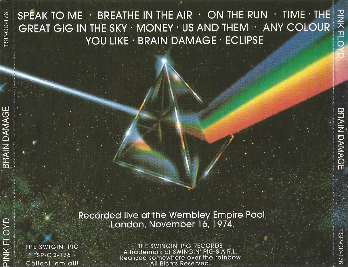 Pink Floyd Brain Damage Ace Bootlegs