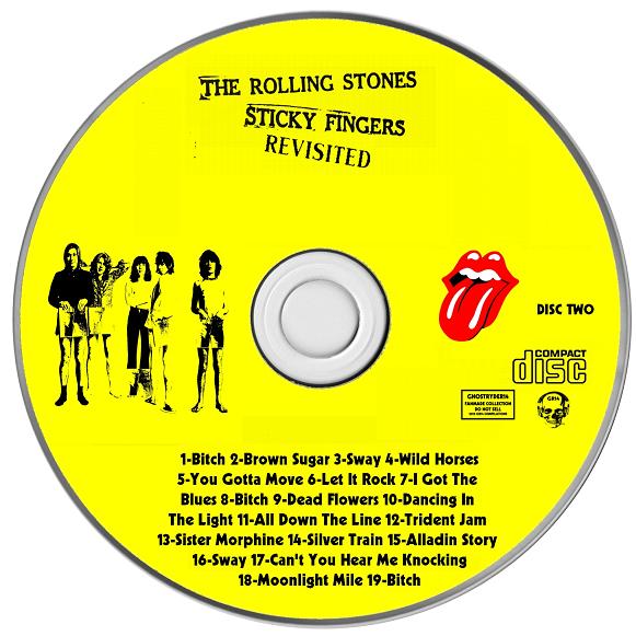 Rolling Stones Sticky Fingers 1971 Rar