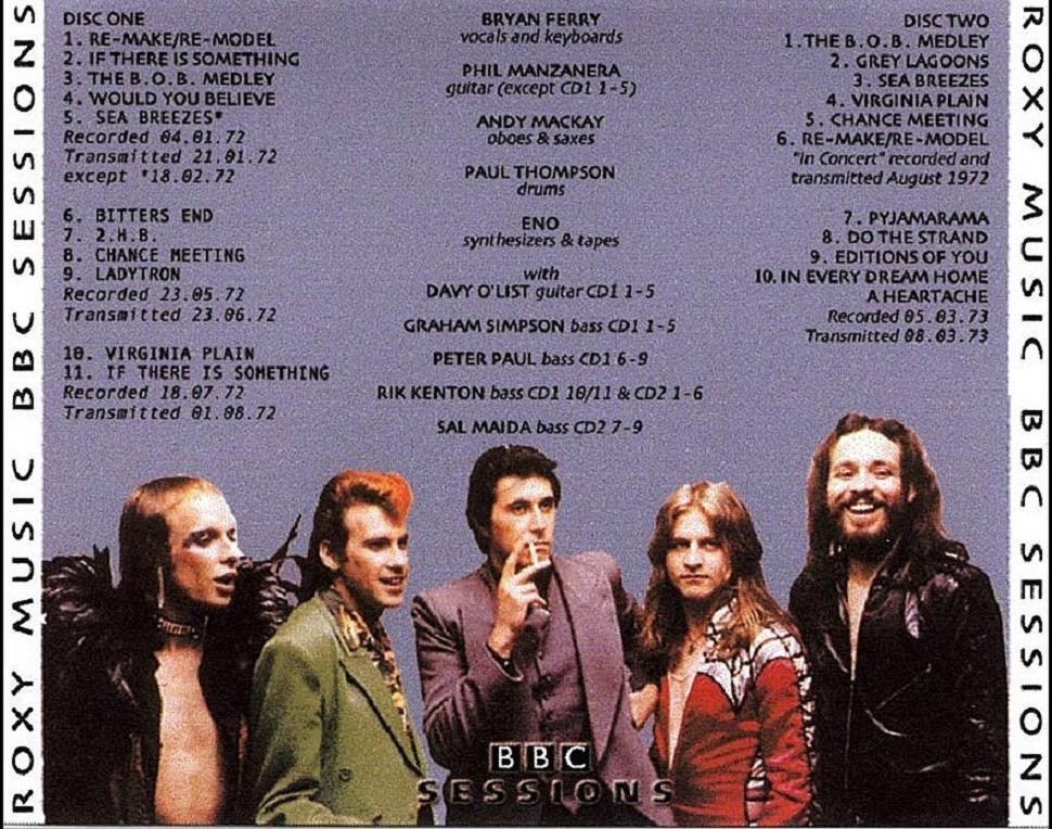 Roxy music bbc sessions mp3