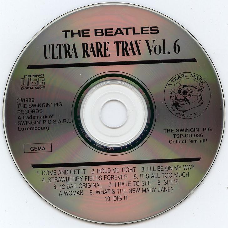 THE BEATLES – ULTRA RARE TRAX VOL. 6 – ACE BOOTLEGS