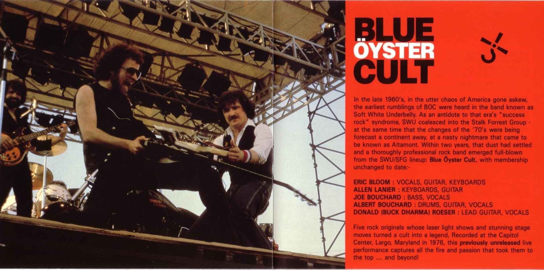 BLUE ÖYSTER CULT – LIVE 1976 – ACE BOOTLEGS