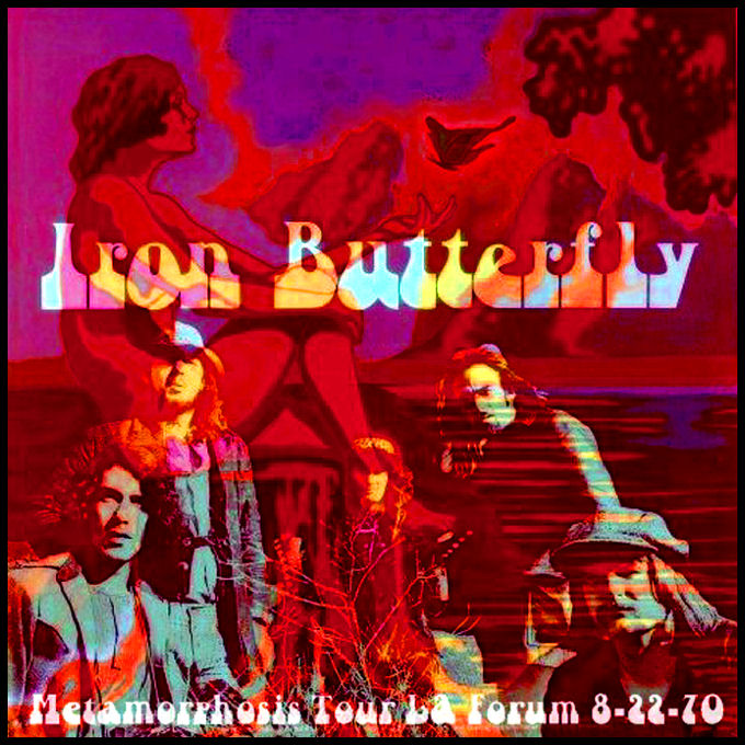 Метаморфоз группа. Iron Butterfly Live 1970. Iron Butterfly американская рок-группа. Железная бабочка группа. Iron Butterfly 1968 обложка альбома.