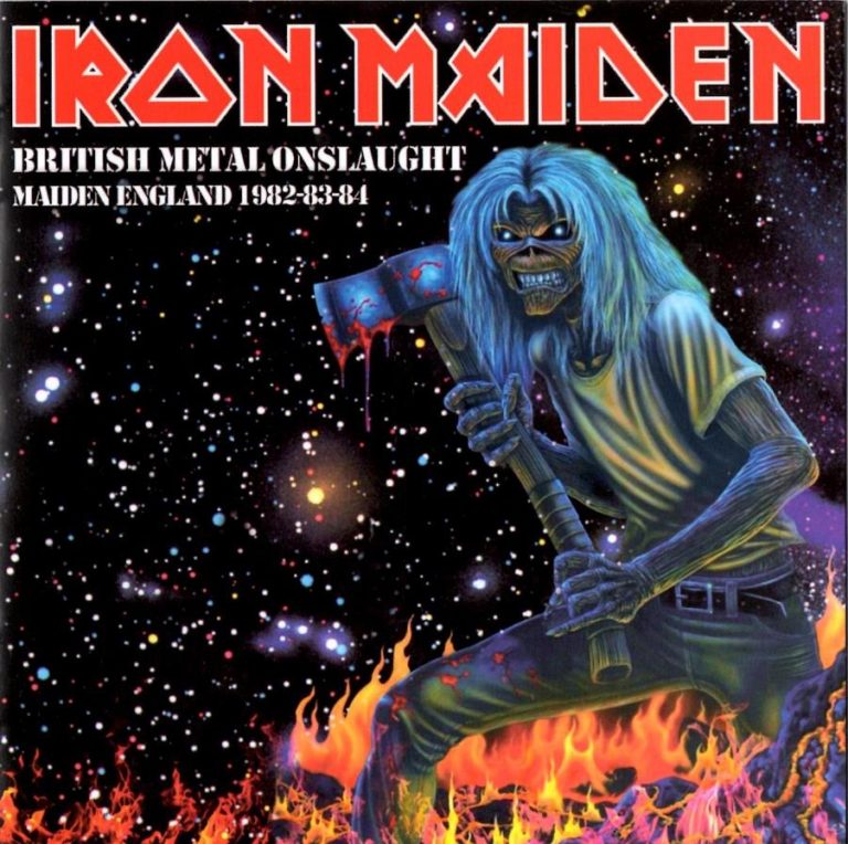 IRON MAIDEN – BRITSH METAL ONSLAUGHT / GAUMONT SLAVES – ACE BOOTLEGS