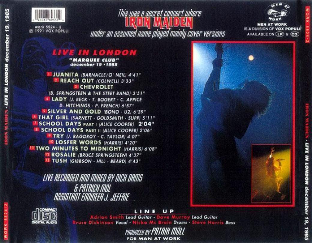 Discos que crees que sólo tienes tu! - Página 14 1985-12-19-Secret_concert_1985_london-back-v2