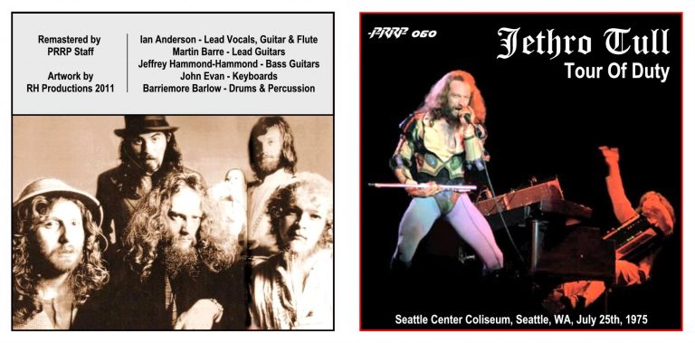 JETHRO TULL – TOUR OF DUTY – ACE BOOTLEGS