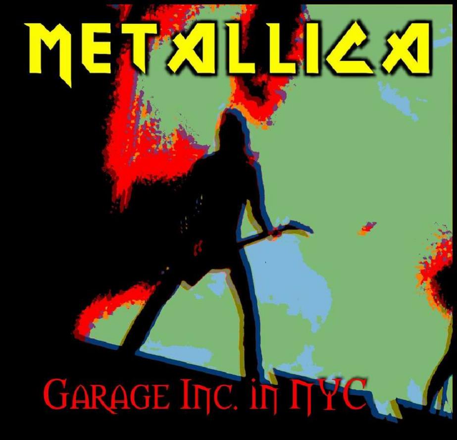 metallica garage inc concert