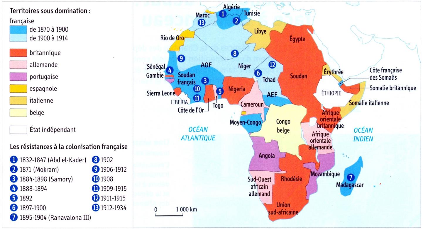 Anciennes Colonies Françaises En Afrique – MAEO